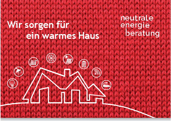Wir sorgen fuer ein warmes Haus