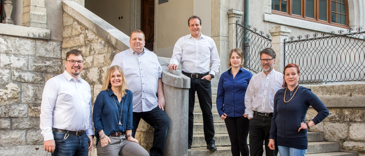 Gruppenfoto Mitarbeiter Energiefachstelle Gruppenfoto Mitarbeiter Energiefachstelle